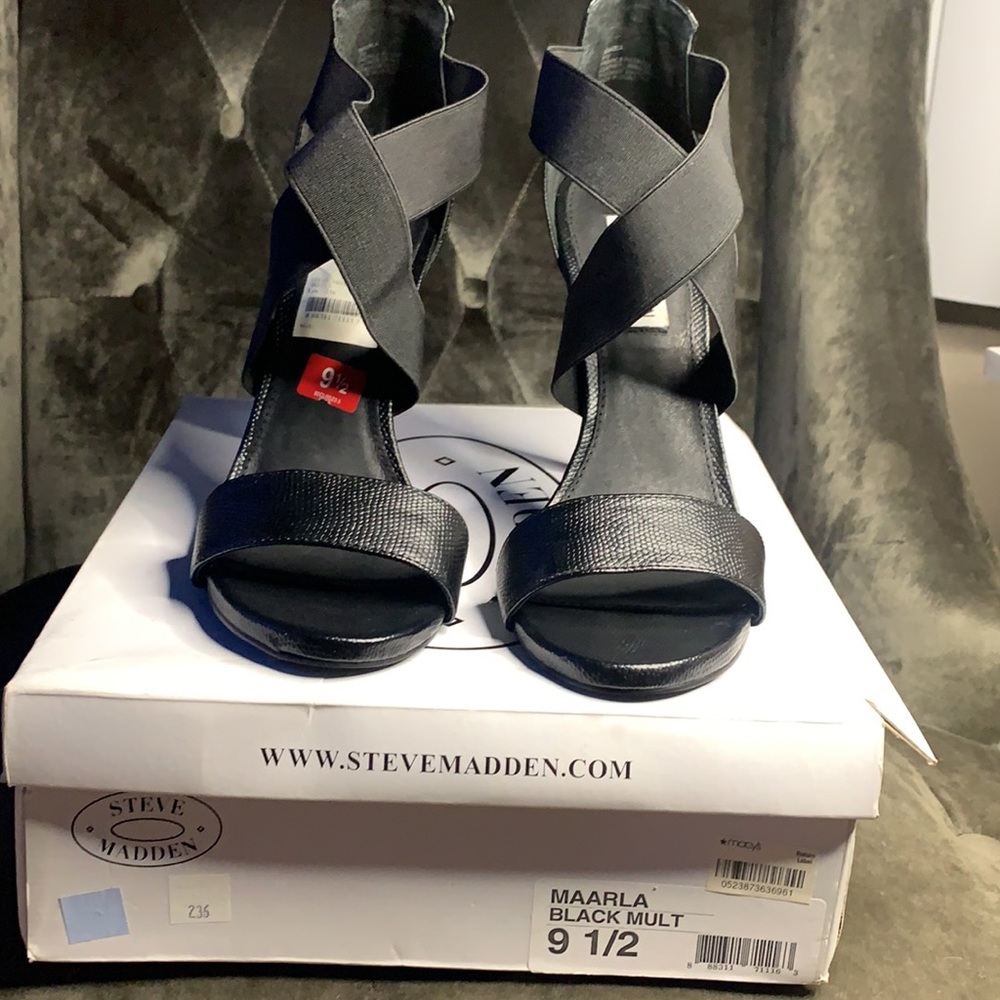 Steve Madden Maarla black size 9 1/2
